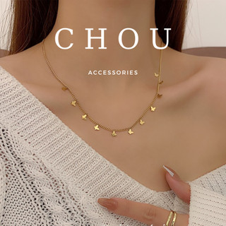 Dây chuyền titan, vòng cổ titan nabi mini | chou accessories |