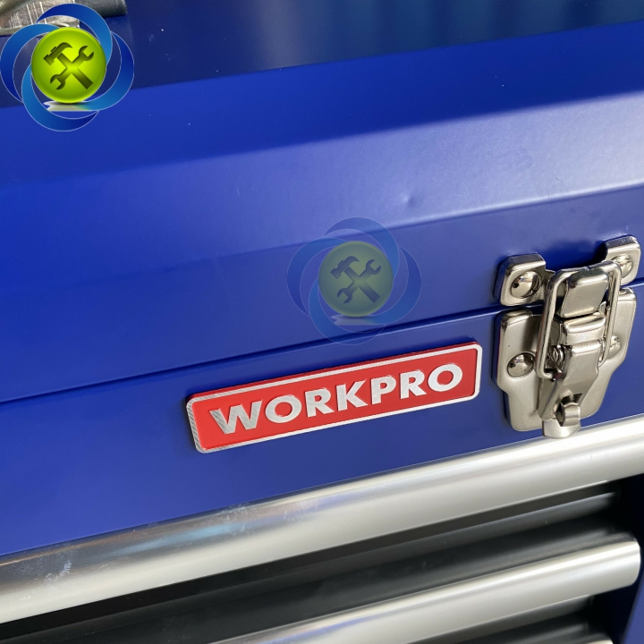 Thùng đồ nghề sắt ba ngăn kéo Workpro WP282006 kích thước 510x265x350mm