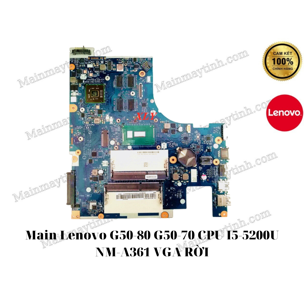 Main Lenovo G50-80 G50-70 CPU I5-5200U NM-A361 VGA RỜI