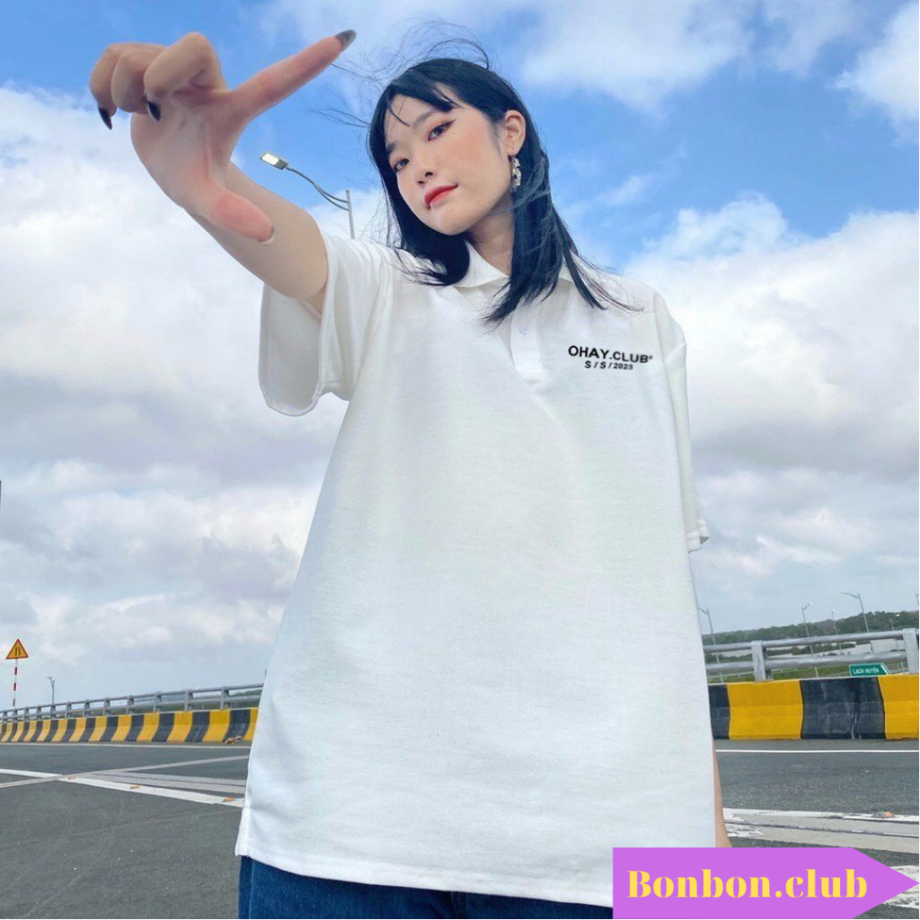 Áo Thun ODIN Nam, Nữ Form Rộng Tay Lỡ. Áo Phông Unisex Polo Local Brand Oversize 2 Màu Đen Trắng Chất Vải Cá Sấu Cực Kut