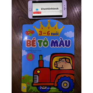 Sách - Bé Tô Màu - tập 4 (3-6 tuổi)