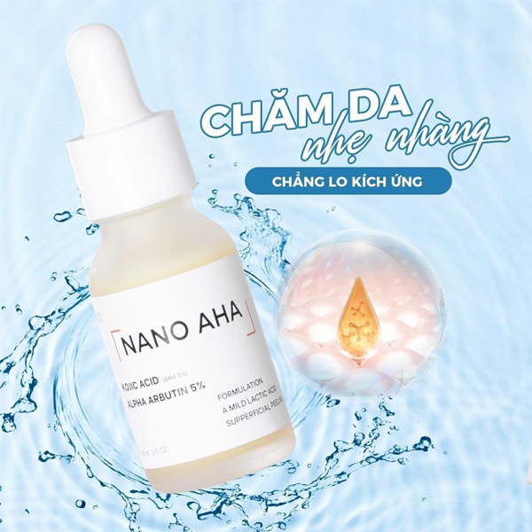 Serum Nano Aha Khử Thâm Nano Aha - 7 Ngày Hiệu Quả