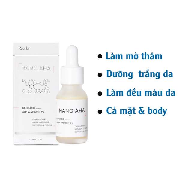 Serum Nano Aha Khử Thâm Nano Aha - 7 Ngày Hiệu Quả
