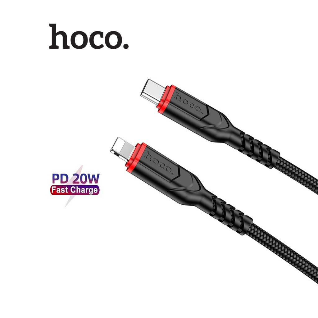 Cáp sạc PD20W Hoco X59 Type-C dành cho iP11/12/13/14 dây dù siêu bền dài 100cm