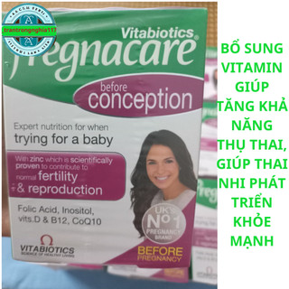 Viên uống tăng khả năng thụ thai Pregnacare Conception