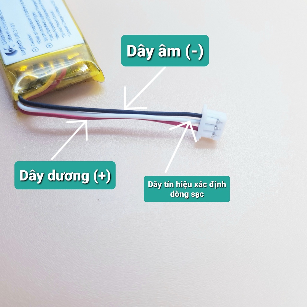 Pin 3.7V 240mAh AHB521630 30x16x5.2MM 3 dây cho thiết bị camera mini pin sạc 1S PinchinhhangHN