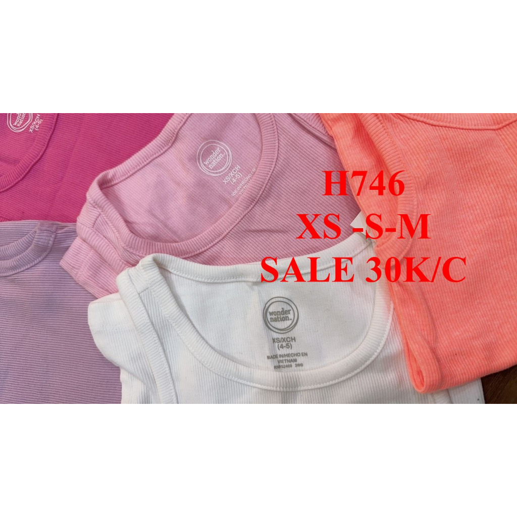 SALE 30K * Mã H746: Áo tanktop hàng VNXK dư xịn đét, Chất cotton tăm siêu đẹp, siêu co giãn, toàn màu xinh