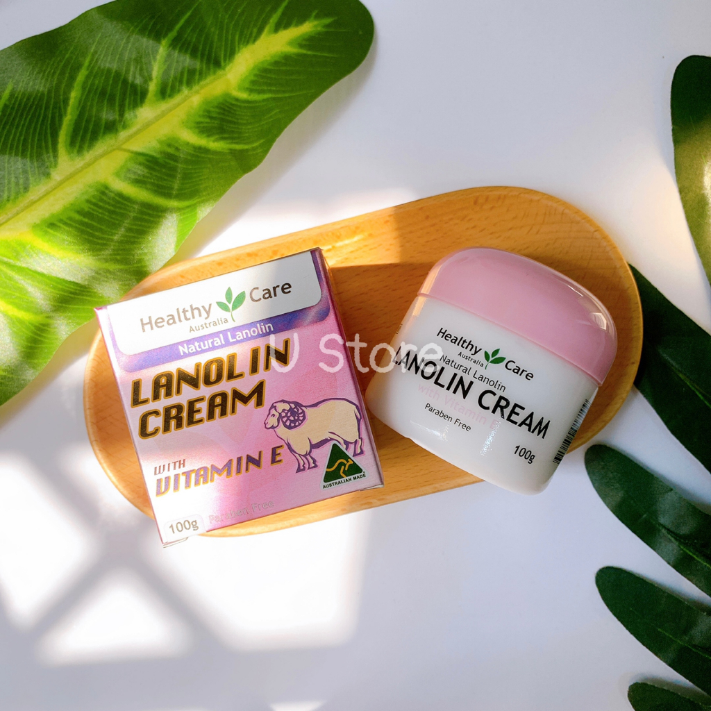 Kem Dưỡng Da Nhau Thai Cừu Healthy Care Lanolin Cream