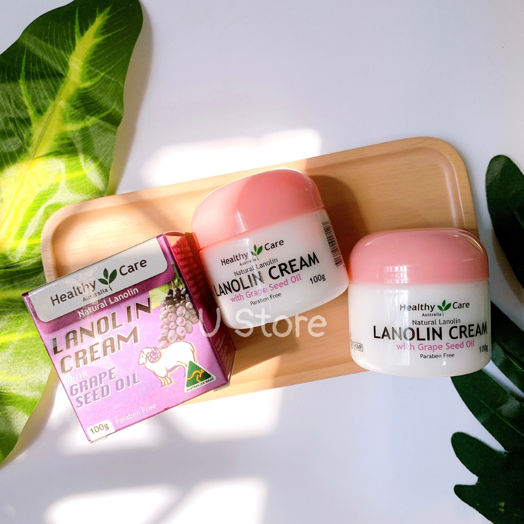 Kem Dưỡng Da Nhau Thai Cừu Healthy Care Lanolin Cream