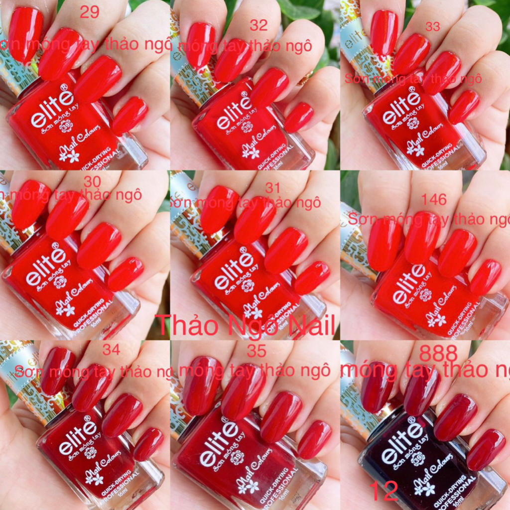 (Hàng mới về) Sơn móng tay cao cấp 16ml dành cho Nail (Sơn thường cao cấp)