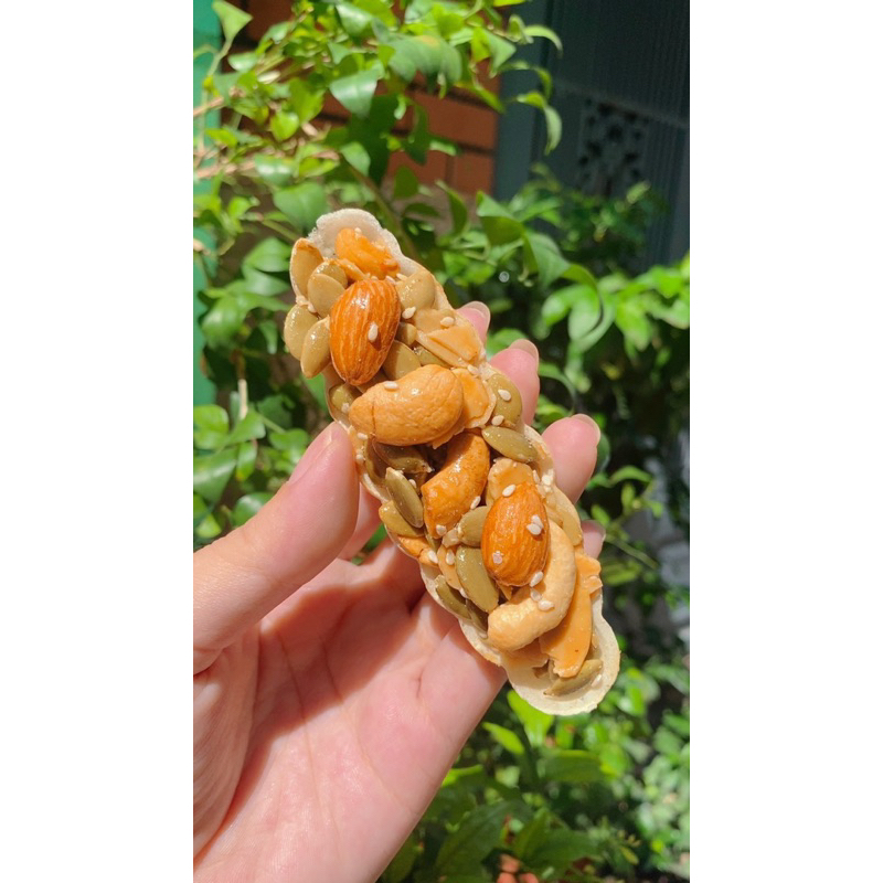 Thuyền siêu hạt Bánh thuyền mix hạt dinh dưỡng healthy- AN Ogranic Food