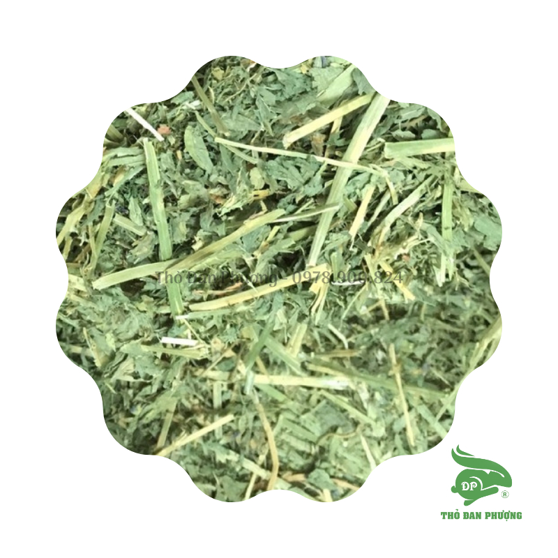 Cỏ khô linh lăng/alfalfa dành cho thỏ dưới 6 tháng