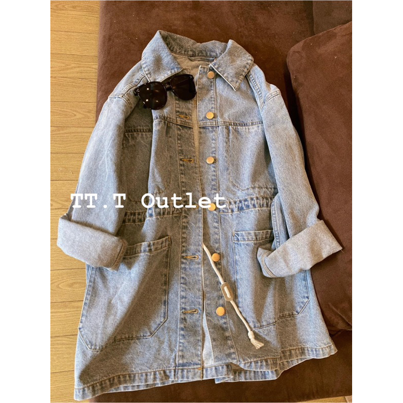 Áo Jacket Jean Bò Chuẩn Jean