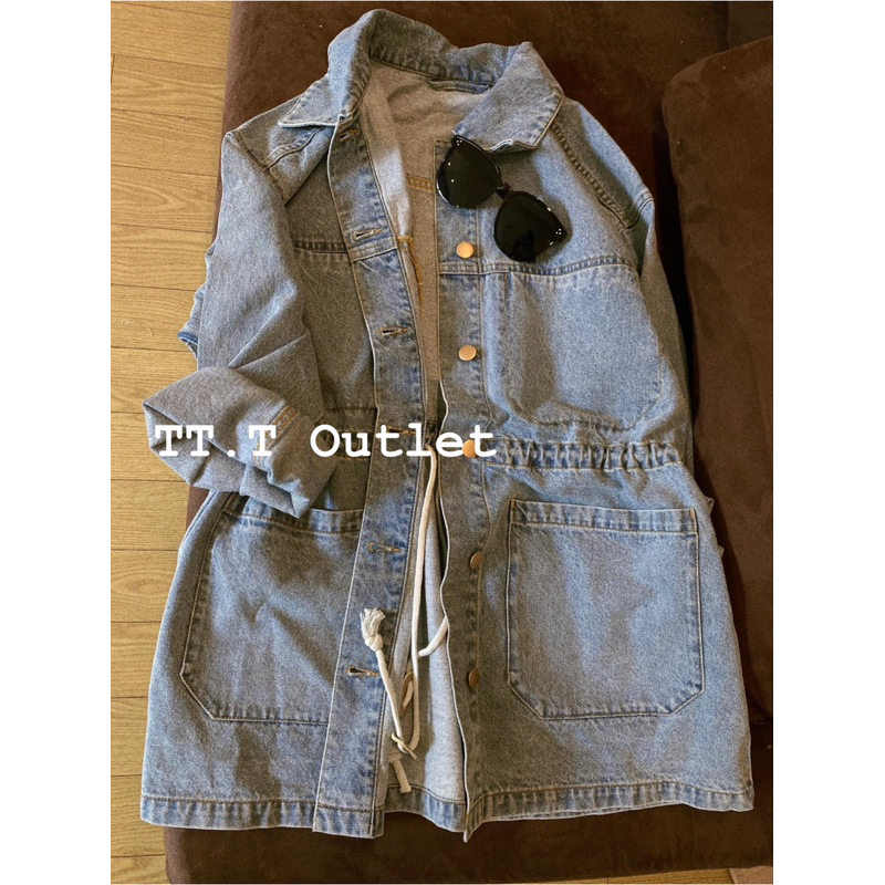 Áo Jacket Jean Bò Chuẩn Jean
