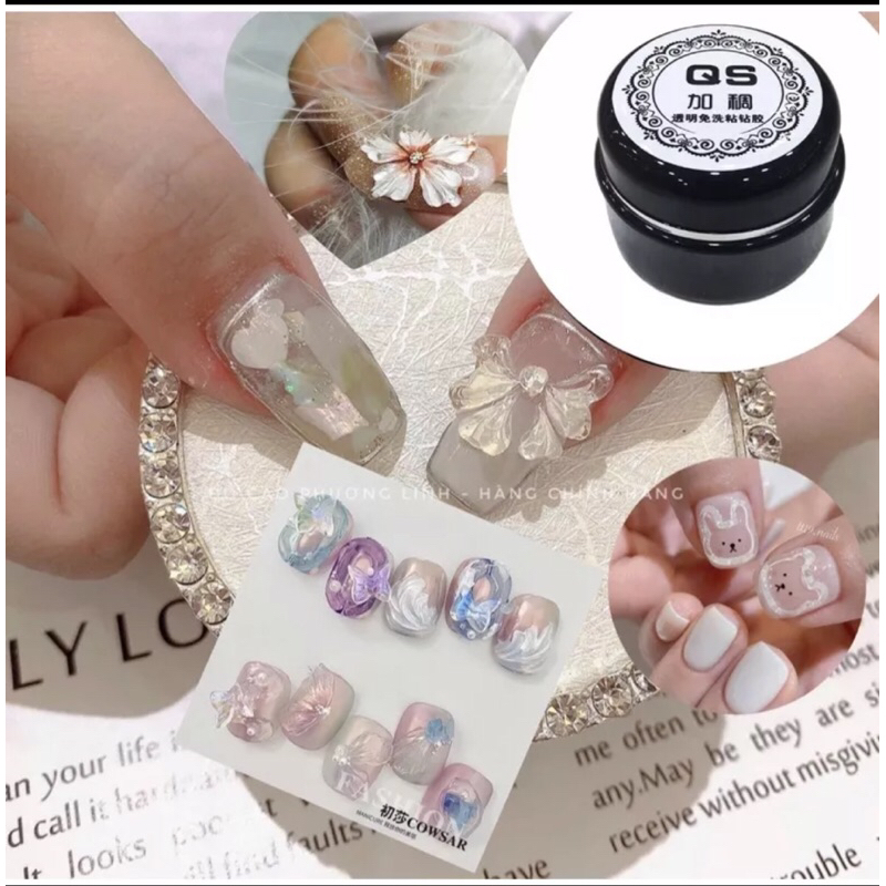 Gel Thuỷ Tinh QS Vẽ Nổi Hũ To