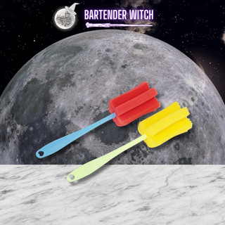 Bàn chải, cọ rửa cốc chén, siêu tiện lợi dễ dàng sử dụng - BARTENDER WITCH