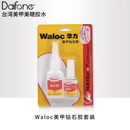 Keo Waloc đính đá nail