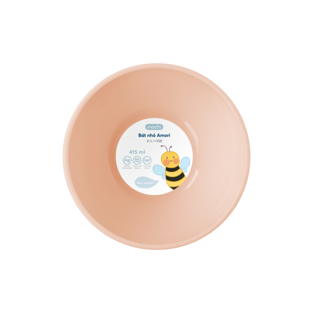 Bát tô cho bé ăn dặm Amori - Inochi loại 415ml, 850ml