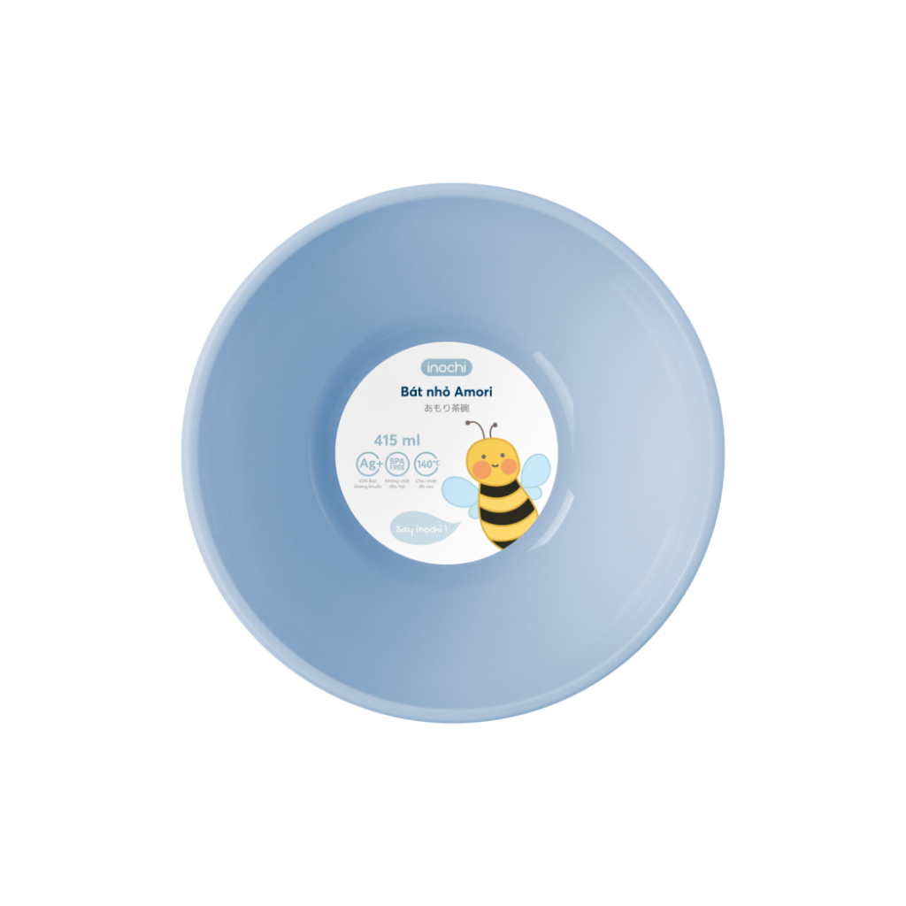 Bát tô cho bé ăn dặm Amori - Inochi loại 415ml, 850ml