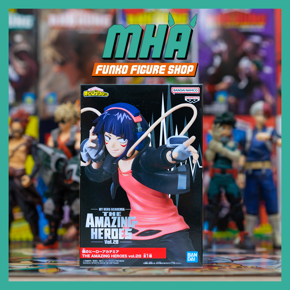 Chính Hãng Banpresto My Hero Academia The Amazing Heroes Vol. 28 Mô Hình Kyoka Jiro