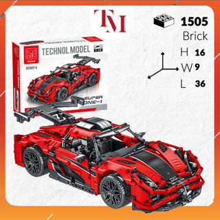 Đồ chơi bộ lắp ghép mô hình technic mork block siêu xe, tỉ lệ 1:14 1505 pcs mô hình lắp ráp xe