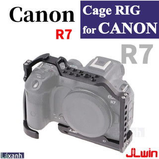 Canon EOS R7 | Rig Cage Rigcage Khung lồng máy ảnh quay video giá đỡ bảo vệ bracket hãng JLWin Smallrig UUrig