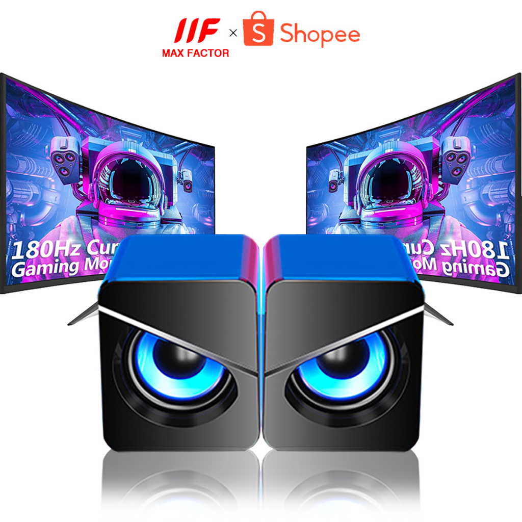 MAX FACTORY Loa bluetooth hiệu ứng âm thanh vòm 4D stereo loa máy tính mini kết nối USB