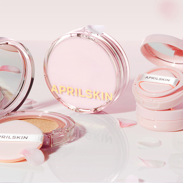 Set Phấn Nước Hero Cushion Aprilskin Mini  Blossom Edition