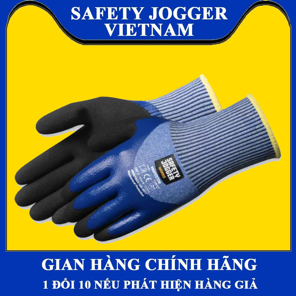 [CHÍNH HÃNG]Găng tay Chống Dầu Safety Jogger Protector