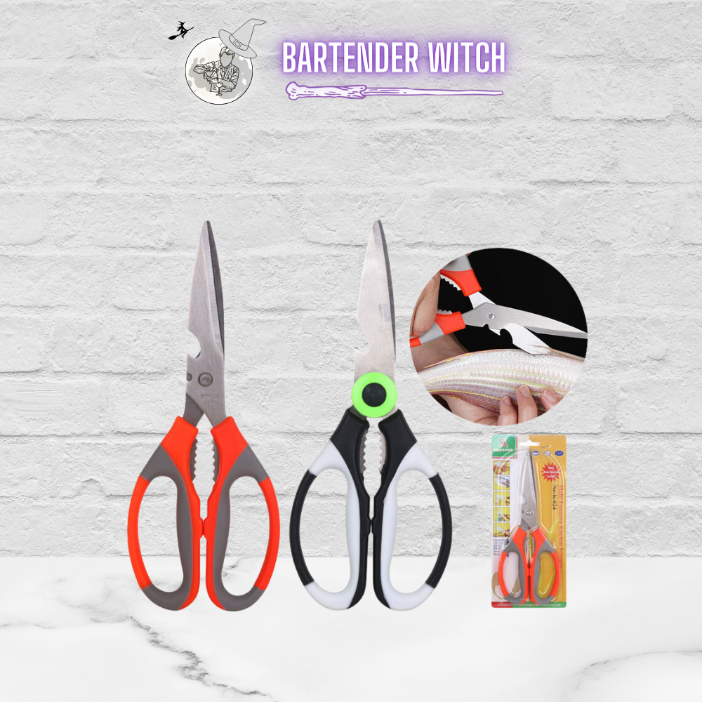 Kéo làm bếp đa năng cao cấp, cắt gà, thực phẩm tiện dụng - BARTENDER WITCH