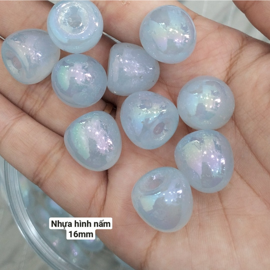 2 viên Pha lê size lớn 10mm 12mm 14mm 16mm 18mm 20mm