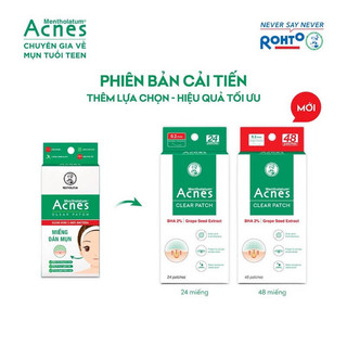 Miếng Dán Mụn Acnes Clear Patch 24 Miếng Và 48 Miếng
