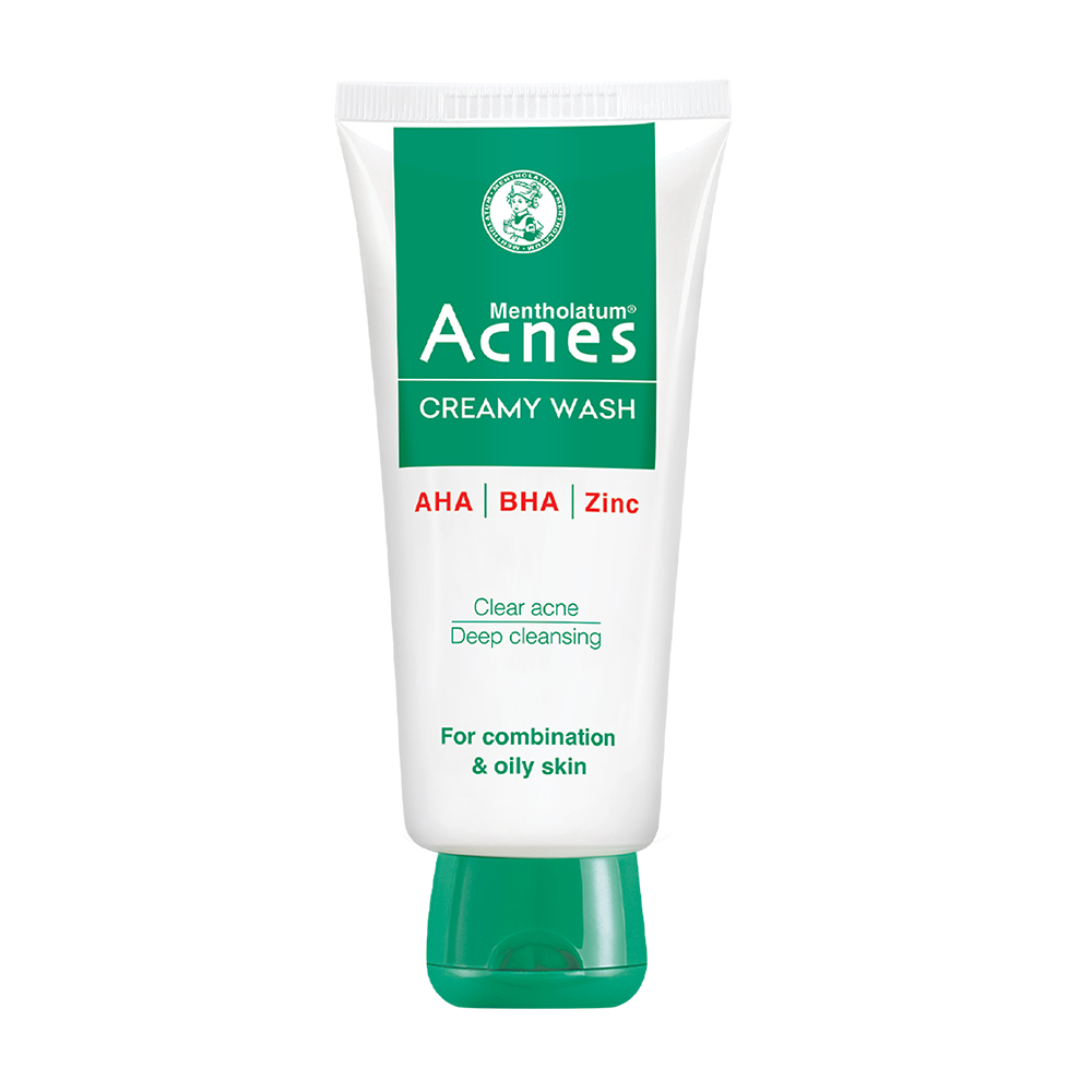 Sữa rửa mặt ACNES ngăn ngừa mun Creamy Wash -100ml