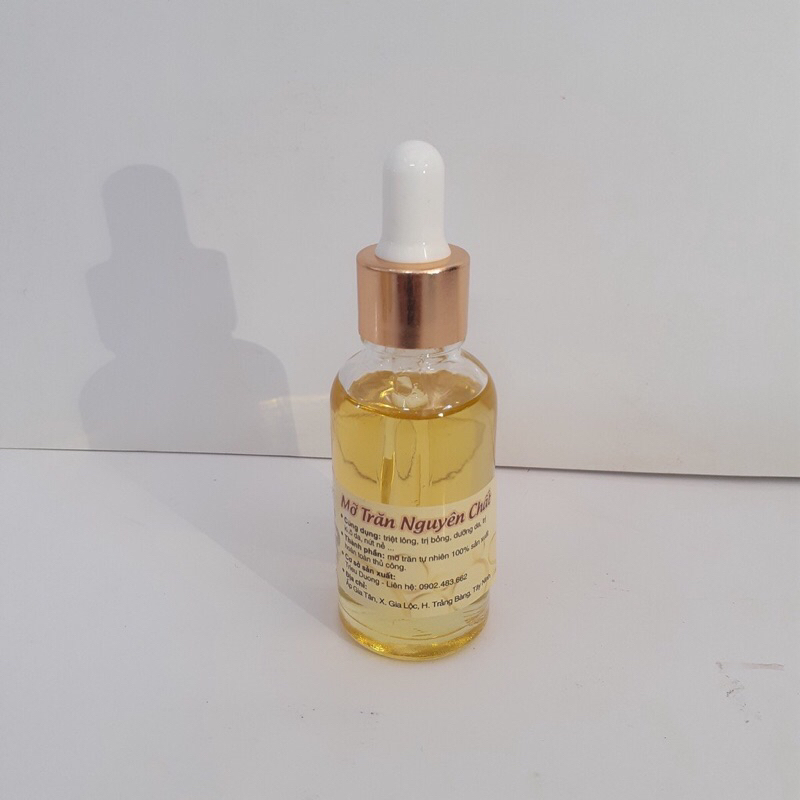 Mỡ trăn nguyên chất Rolado 10ml giảm quá trình mọc lông