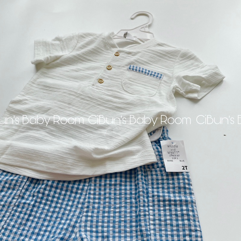 Set bé trai Willow and Wyatt chuẩn xịn full tem