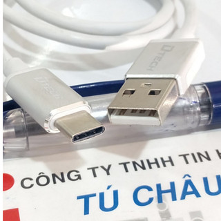 Cáp USB ra Type C - Hiệu Dtech: Cáp dài 10Cm - 50Cm (Hàng chính hãng)