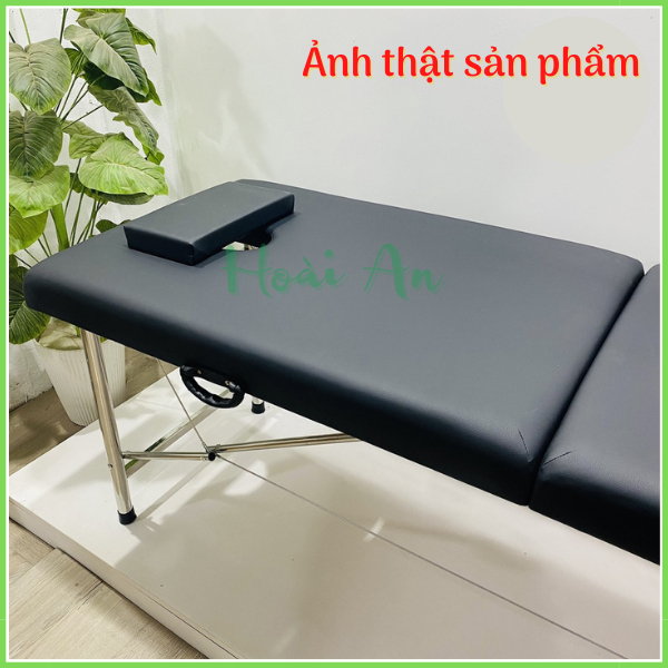 Giường vali chân inox chắc chắn full phụ kiện | Giường vali gấp gọn | Giường spa Va ly gấp gọn