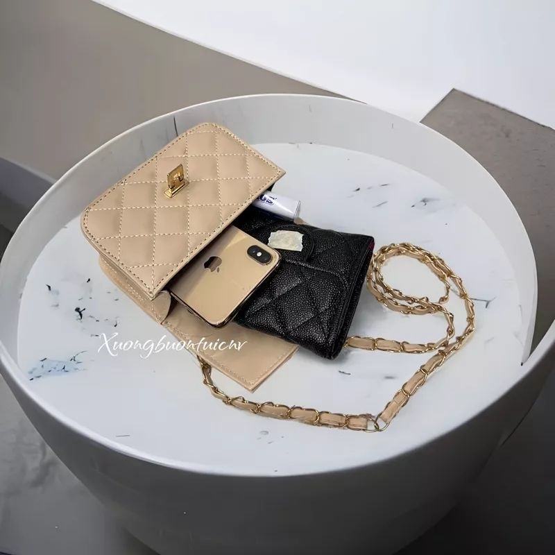 Túi xách nữ mini đeo để vưa điện thoại sang chảnh mã 210