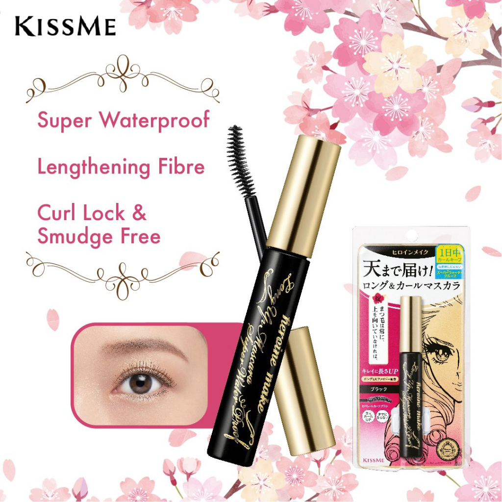 ??Mascara Kissme Nâng Cong Và Dài Dày Mi Màu Đen 6G