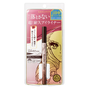 Bút kẻ mắt nước bền màu không trôi Kiss Me Heroine Make Prime Liquid Eyeliner Rich Keep Nhật Bản - 0.4ml