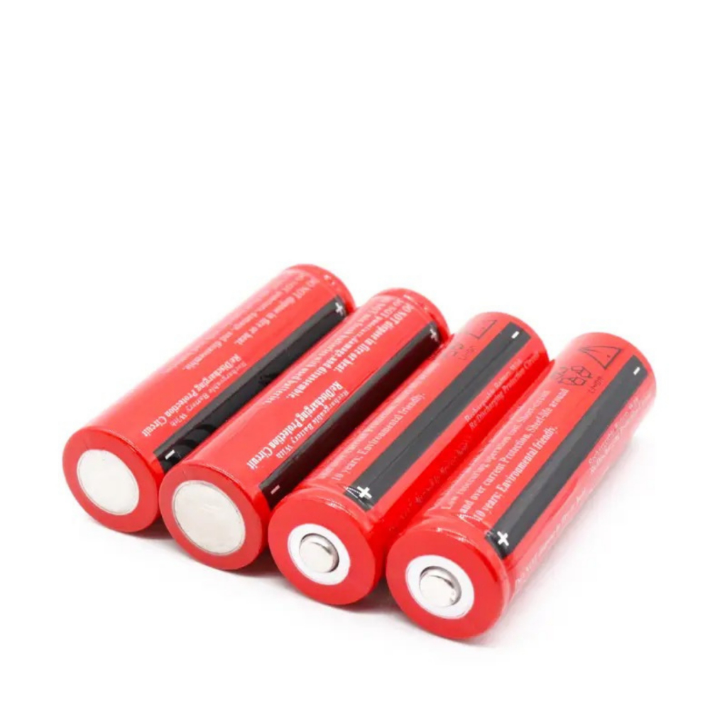 Pin sạc tích điện pin lion dùng cho đèn pin tông đơ máy ảnh dung lượng 18650 6800 mah 3,7v