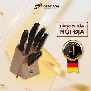 Bộ dao zwilling five sterne 7 món chất lượng cao cấp nội địa đức, bộ dao kéo made in germany germanysnt 100058