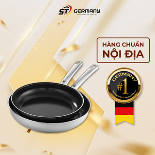 Set 2 chảo chống dính wmf 741146290 24+28cm cán inox made in germany nội địa đức germanysnt 80010