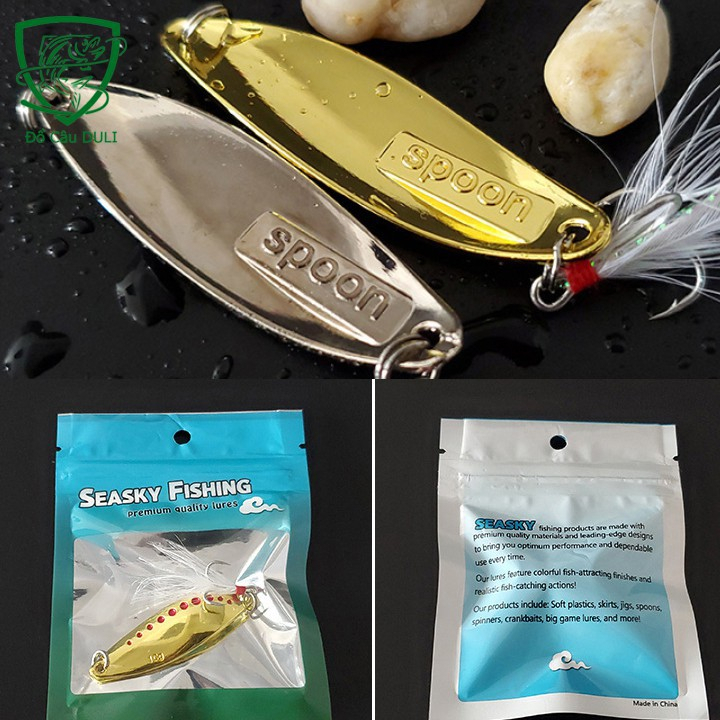 Mồi Thìa Lượn Spoon 7,5g chuyên câu cá suối, cá mương, câu lure - Thìa lượn câu mương