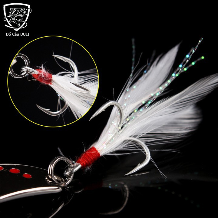 Mồi Thìa Lượn Spoon 7,5g chuyên câu cá suối, cá mương, câu lure - Thìa lượn câu mương