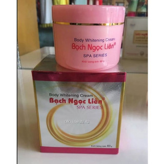  Kem Dưỡng Trắng Da Body Bạch Ngọc Liên Hồng 80g   Spa Series  