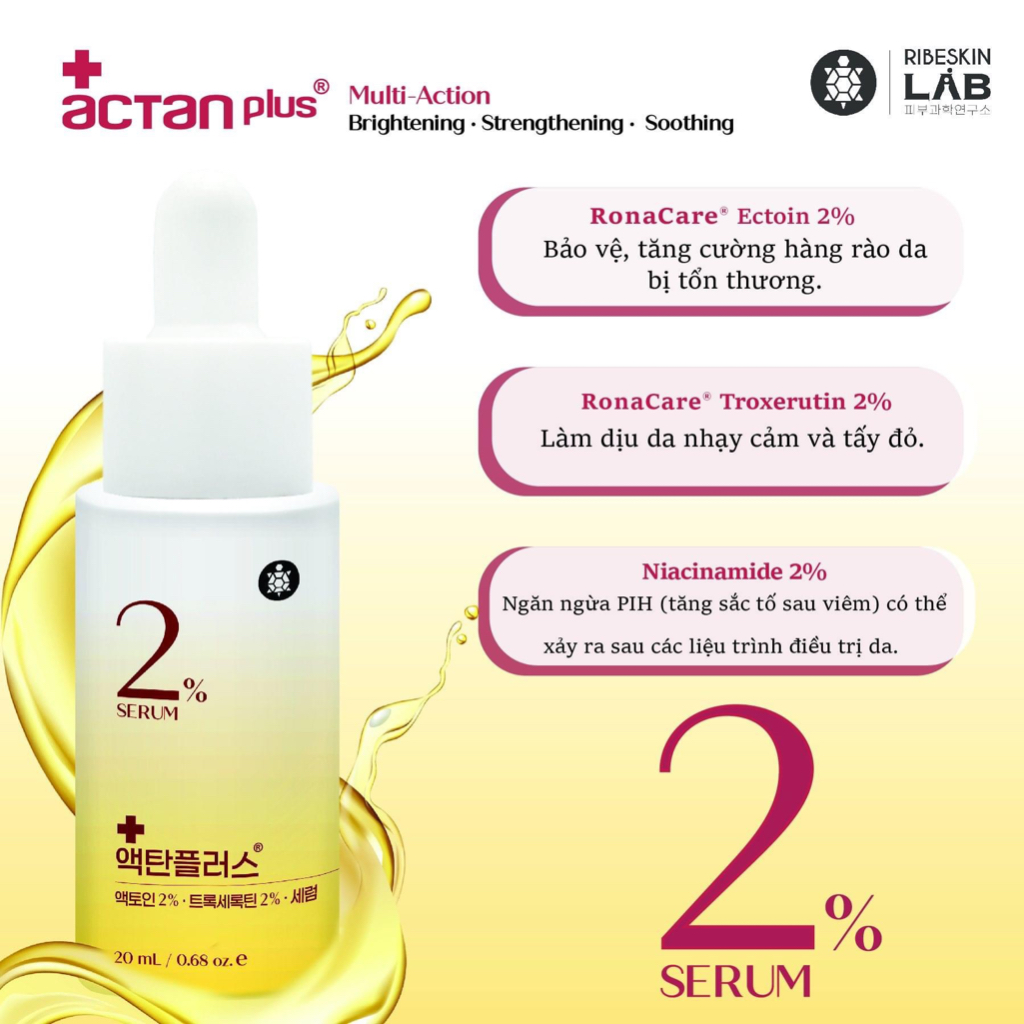 Serum Ectoin 2% bảo vệ làn da của bạn và làm dịu da ngay lập tức