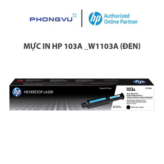 Mực in HP 103A (Đen) co máy in NEVERSTOP 1000/1200
