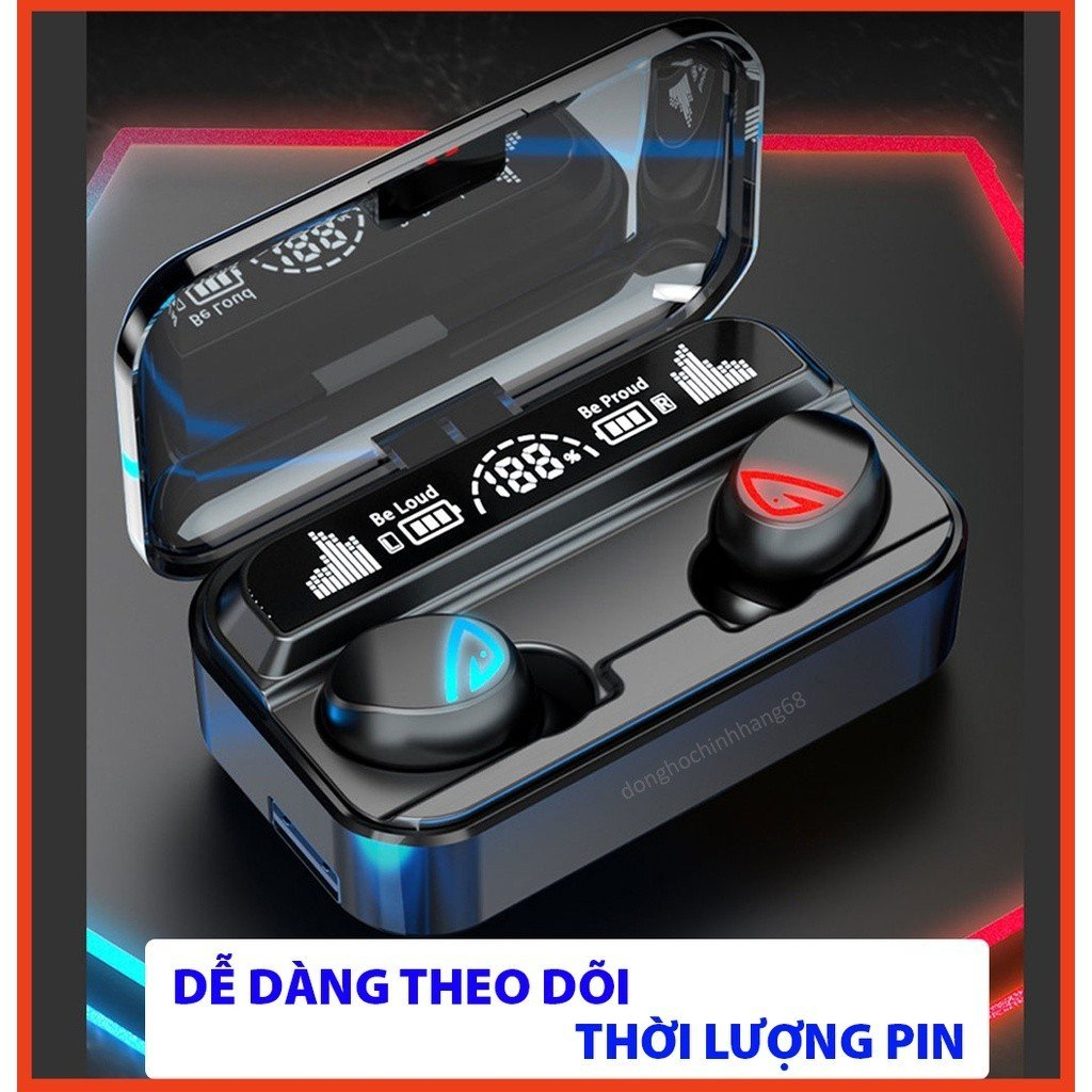 TAI NGHE NHÉT TAI KHÔNG DÂY S10 PRO TAI NGEH BLUETOOTH PIN KHỎE GIÁ RẺ