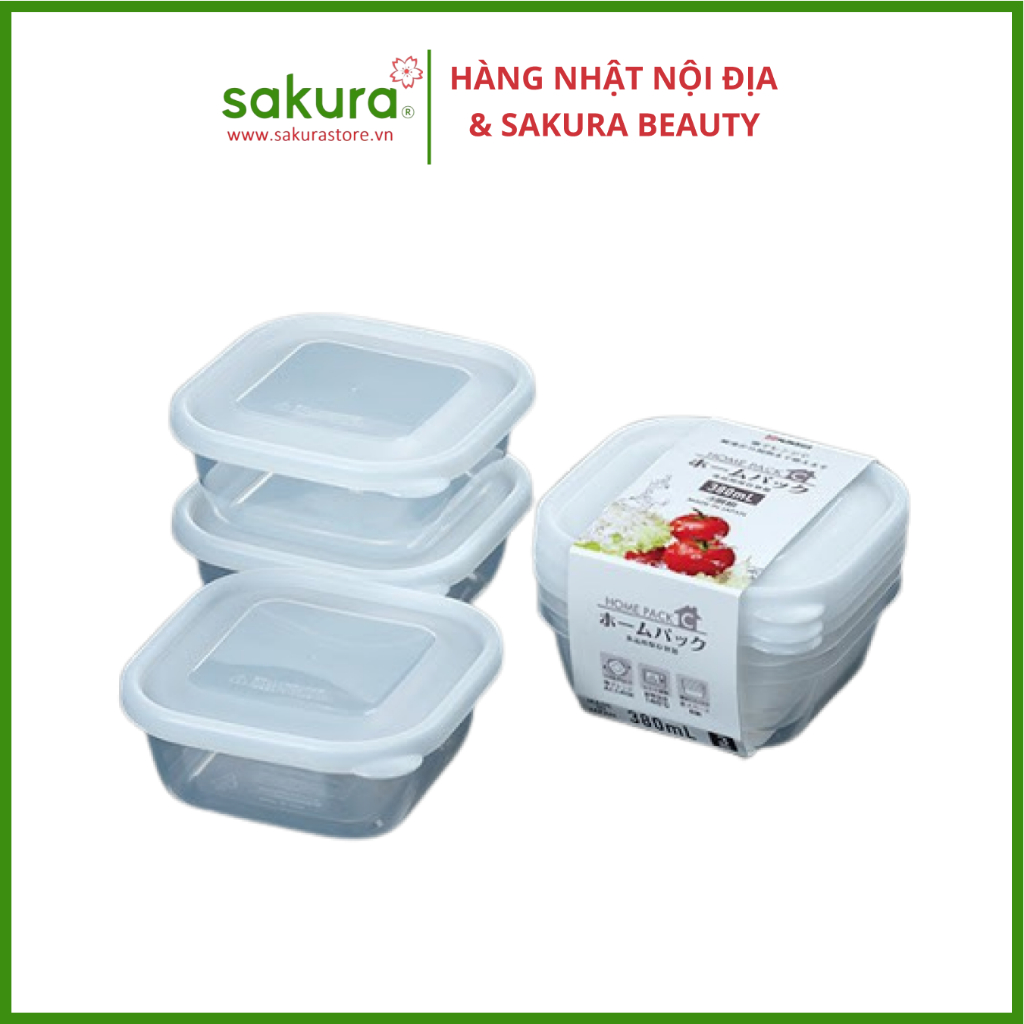 Hộp nhựa đựng thực phẩm Nakaya Nhật Bản